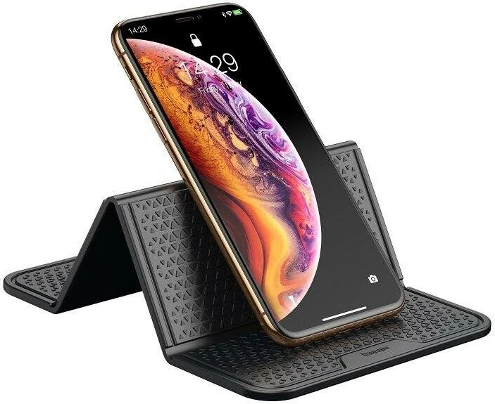 Mbajtëse multifunksionale Baseus Folding Bracket Antiskid Pad, 205x122 mm, e zezë