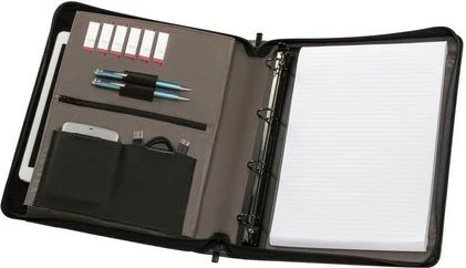 Organizator biznesi Wenger Affiliate A4 me vend për tablet 10 inç, ringhefter i heqshëm, gri