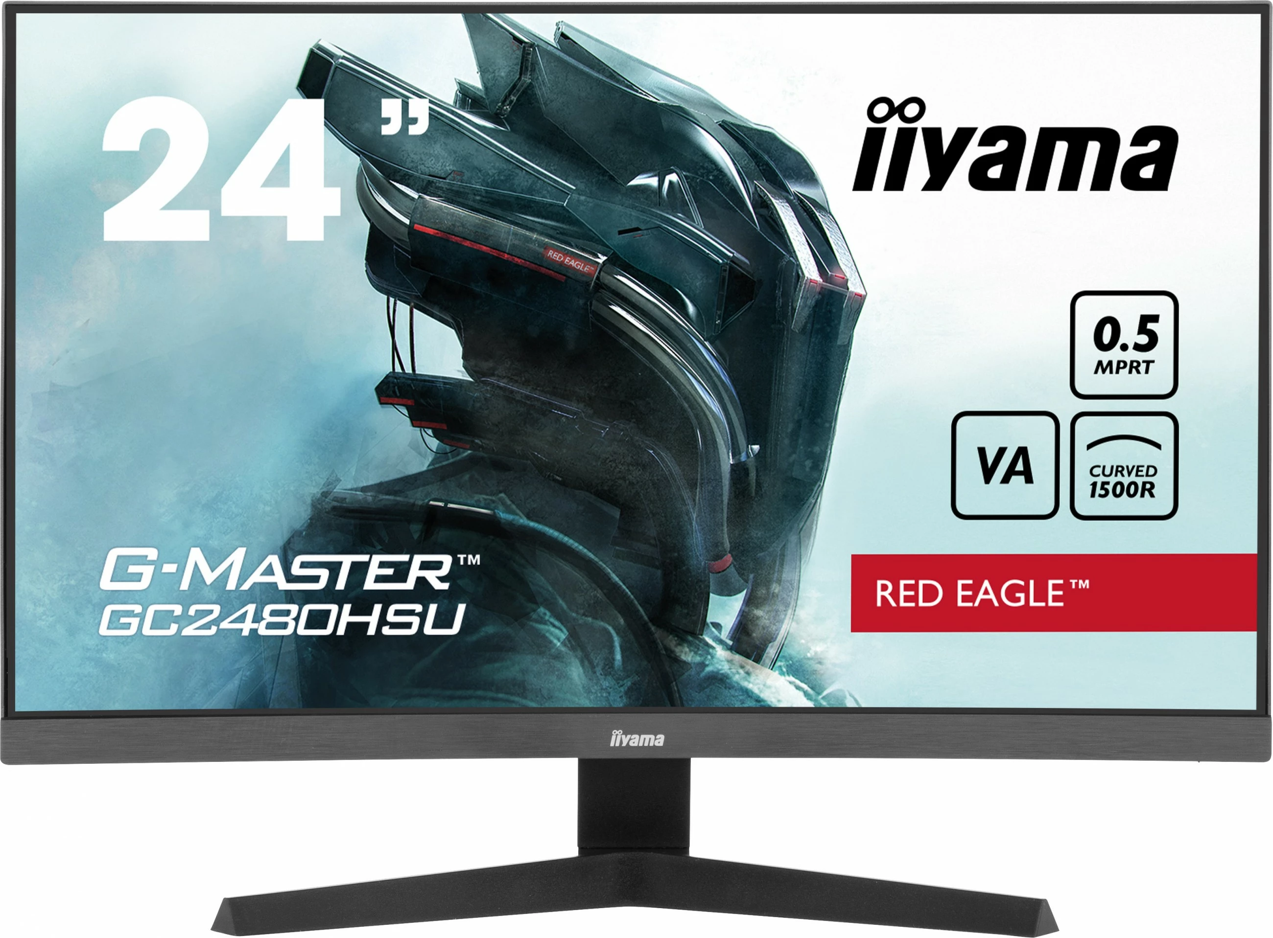 Monitor iiyama G-MASTER GC2480HSU-B1, 24 inch, Full HD, 180Hz, 0.5ms, e zi
