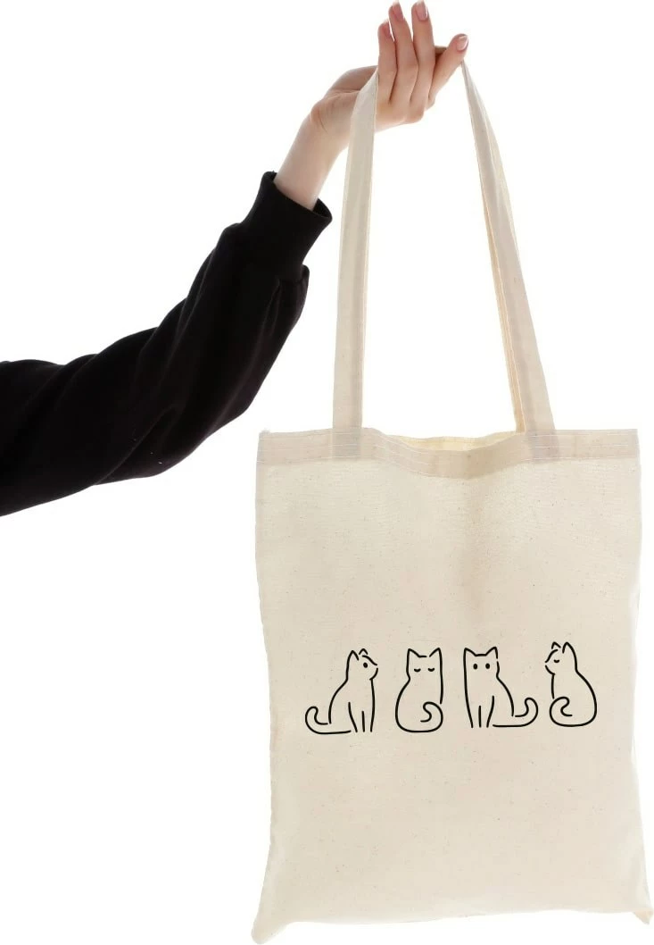 Çantë tote Zoozie Bags, krem, 0376