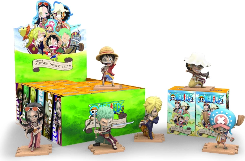 Figurinë koleksionuese Mighty Jaxx Freeny’s Hidden Dissectibles: One Piece, blind box (1 copë)