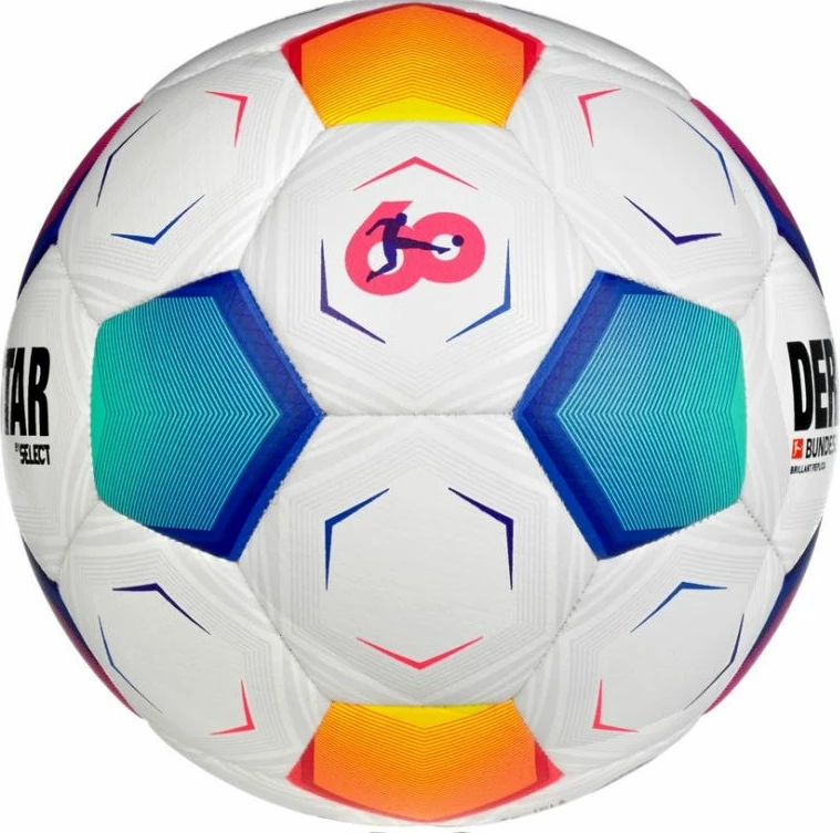 Atlete për të rritur, Select, DerbyStar Bundesliga 2023 Brilliant Replica, e bardhë [Madhësia: 4]