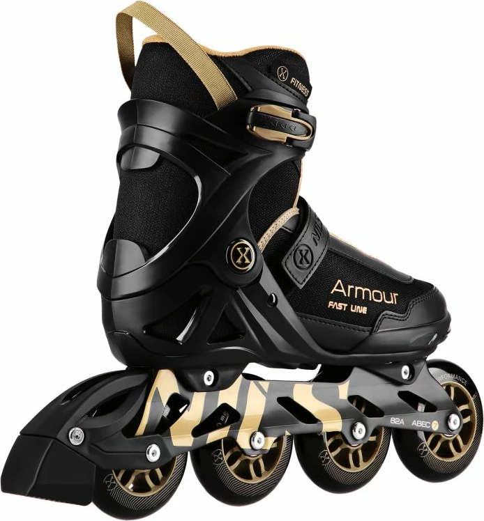 Rollera Nils Extreme ARMOUR Black and Gold, 42, të arta