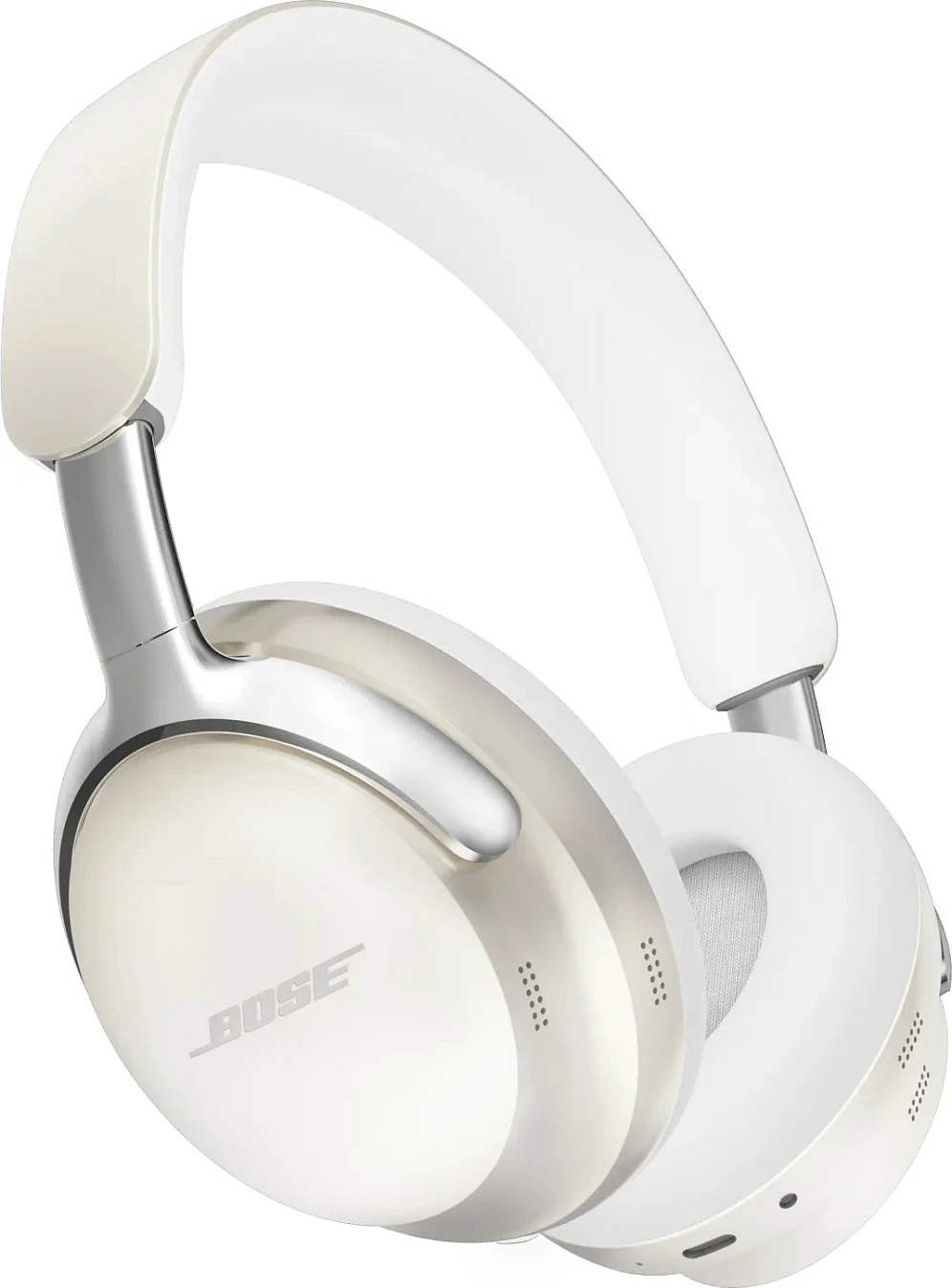 Kufje Bose QuietComfort Ultra, Bluetooth 5.3, pa tela & me kabllo, të bardha/diamant