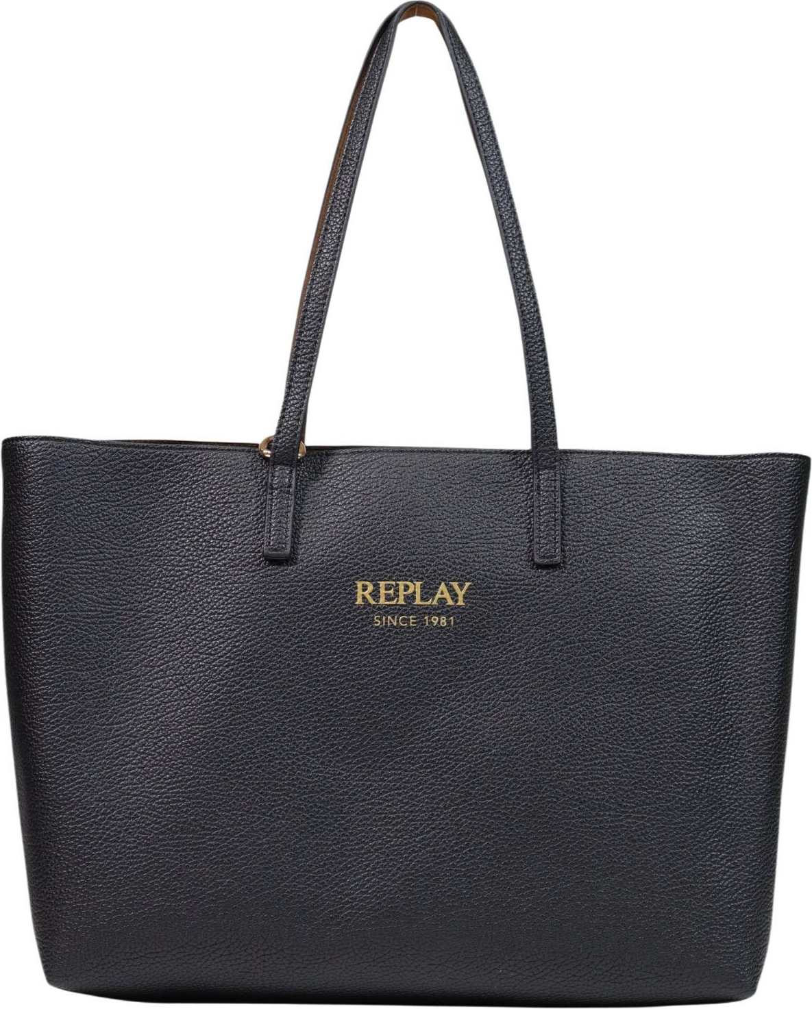 Çantë tote Replay FW01CA.000.A7243Y për femra, e zezë