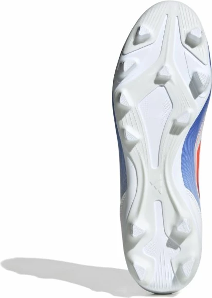 Atlete futbolli adidas për meshkuj, të bardha dhe blu [Madhësia: 45 1/3]