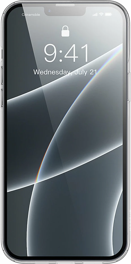 Mbështjellës Baseus Simple Series për iPhone 13 Pro Max, transparent