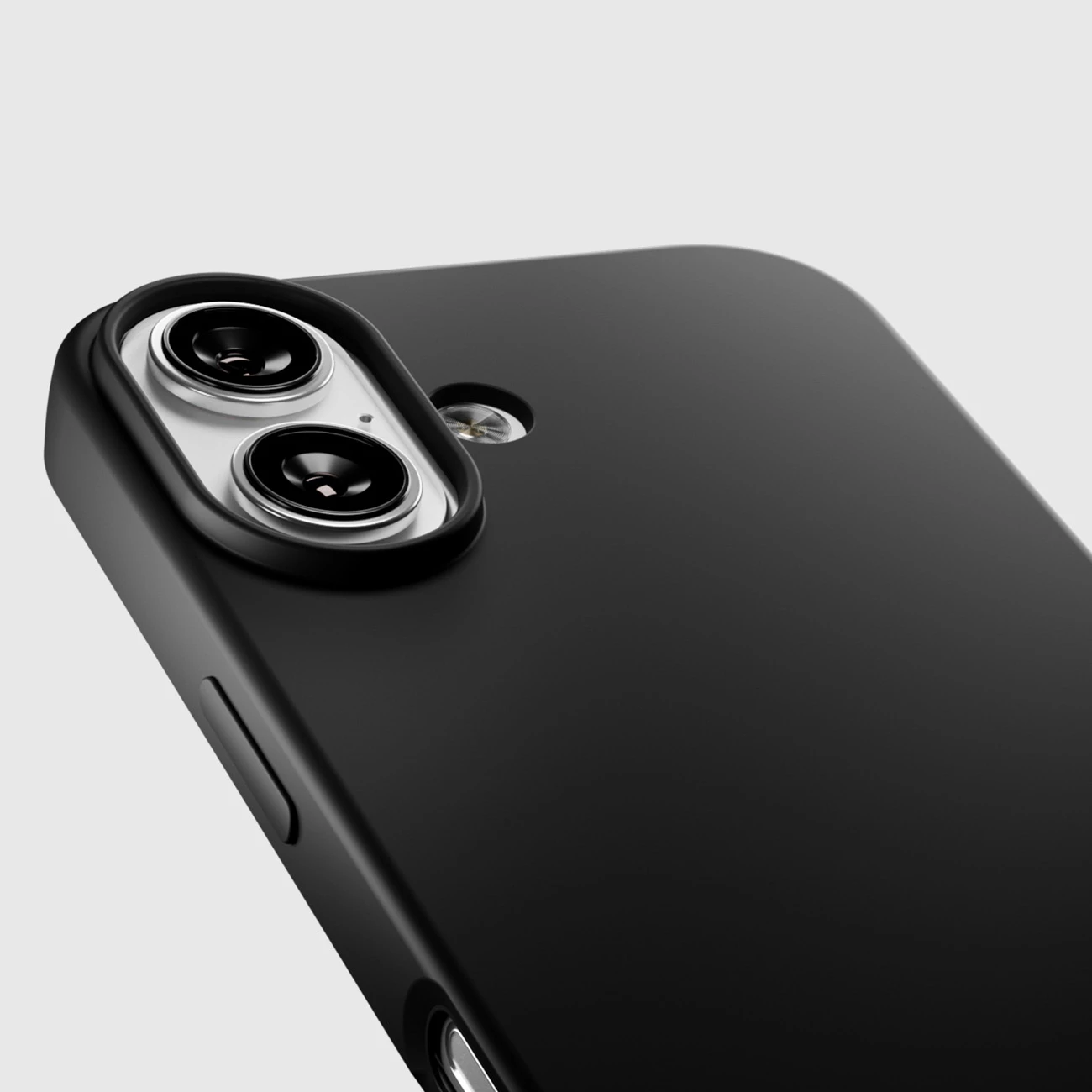 Mbështjellës SBS Instinct për iPhone 17, TPU me mikrofibër, ultra i lehtë 20 g, kompatibil me karikim wireless, i zi