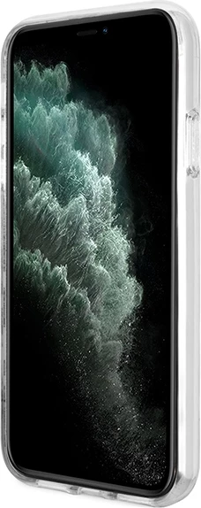 Set mbështjellës Guess GUBPN61H4EACSK me karikues wireless për iPhone 11, 6.1", MagSafe, zi