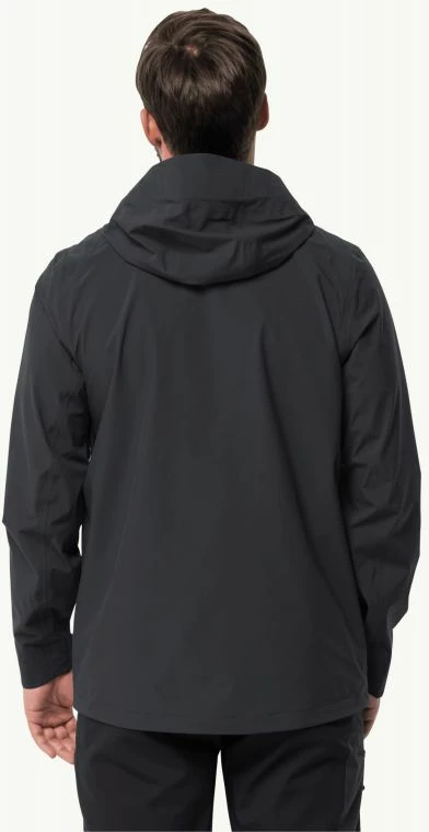 Jakne Jack Wolfskin për meshkuj, e zezë