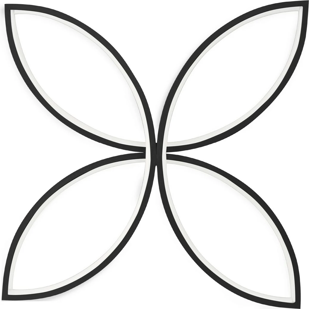 Llambë tavani Opviq, Eriphos, dritë bardhë e zezë