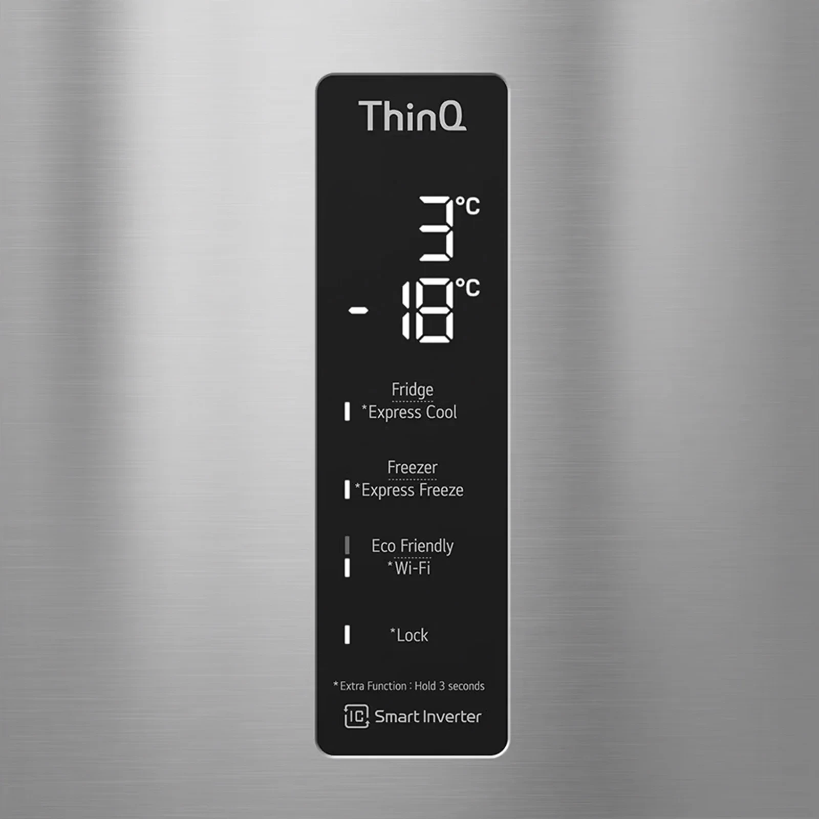 Frigorifer kombinim LG GBB566PZHMN 185/70 cm, Smart Inverter Compressor, Platinum Silver