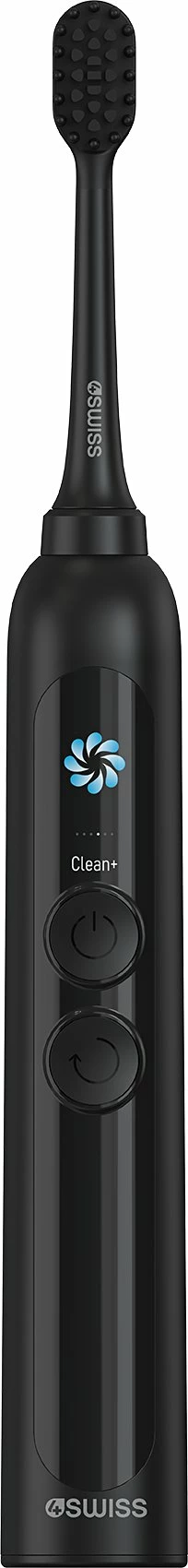 Furçë dhëmbësh elektrike 4Swiss ST216 Electrosonic Care+ 6 moda, 2 koka, LCD, IPX7, 2000 mAh, e zezë