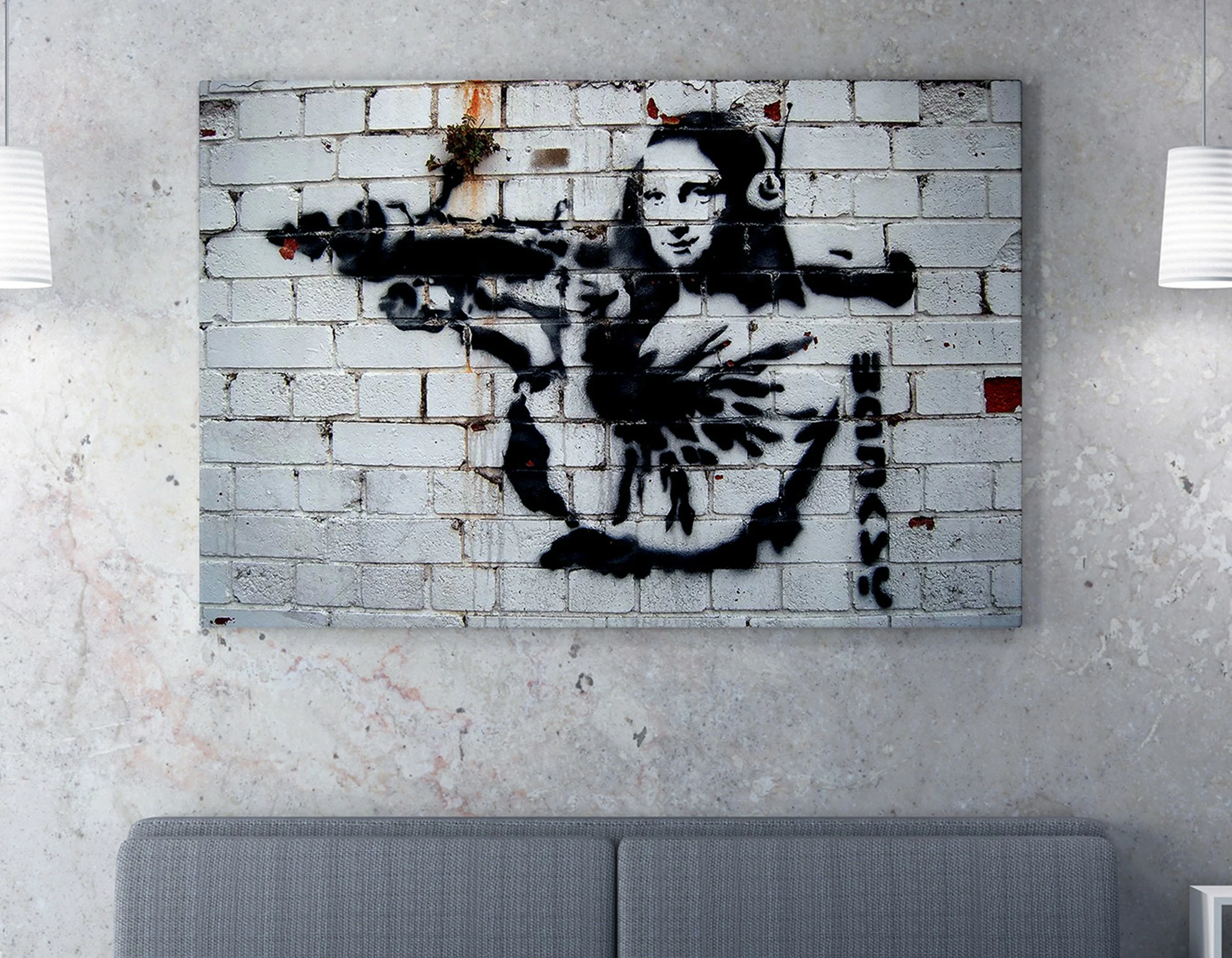 Pikturë dekorative në kanavacë Wallity WY26, shumëngjyrëshe, 70x100cm