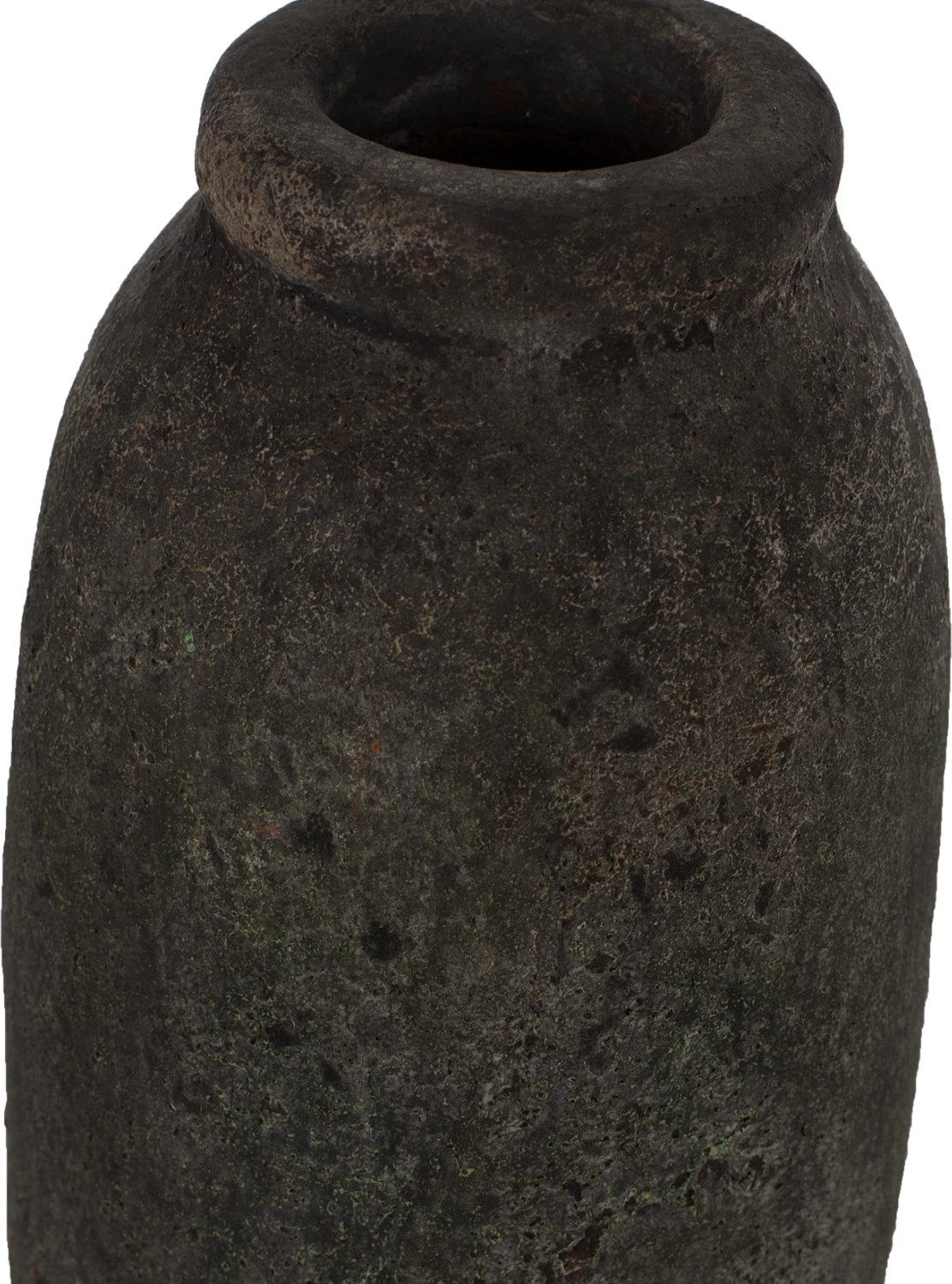 Vazo dekorative 3 copë, FH7711, ngjyrë gri fosile