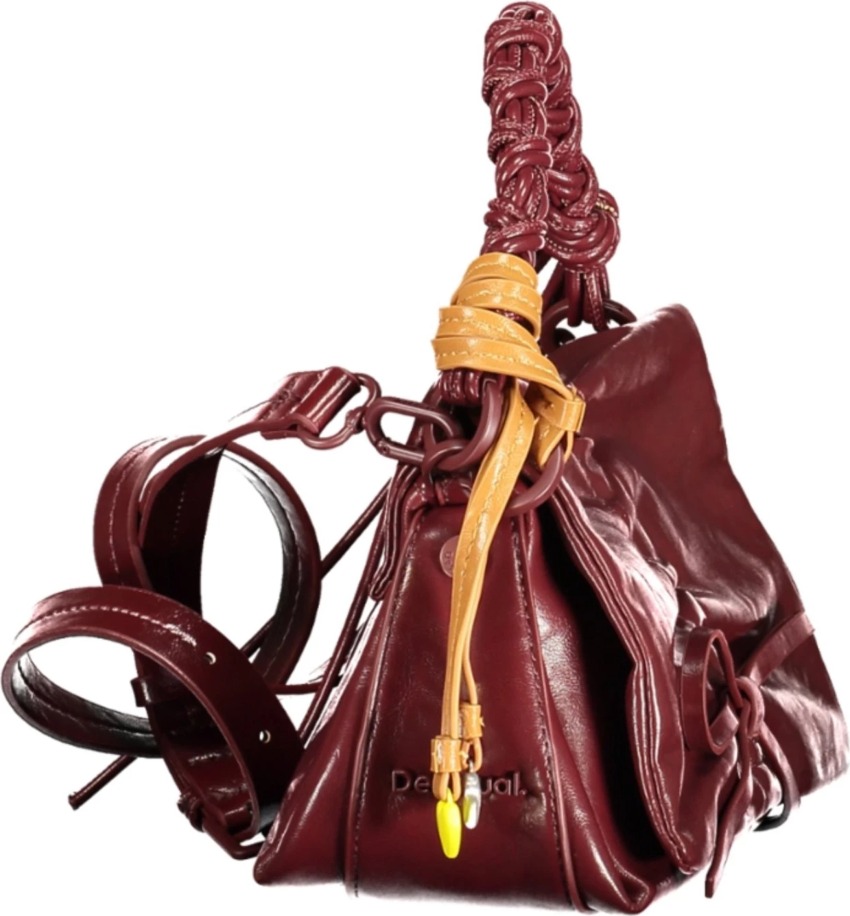 Çantë për femra Desigual Rodio Naron Mini Flap, burgundy