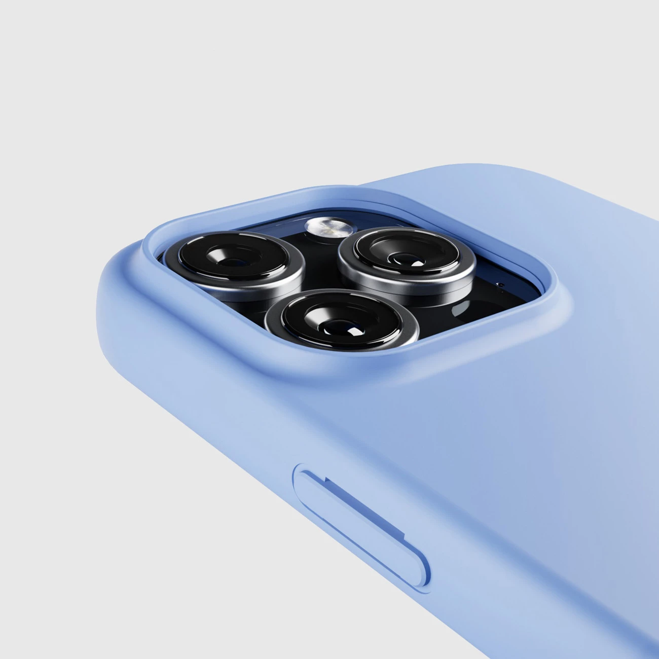 Mbështjellës SBS Instinct për iPhone 16 Pro, TPU me mikrofibër, 20 g, blu