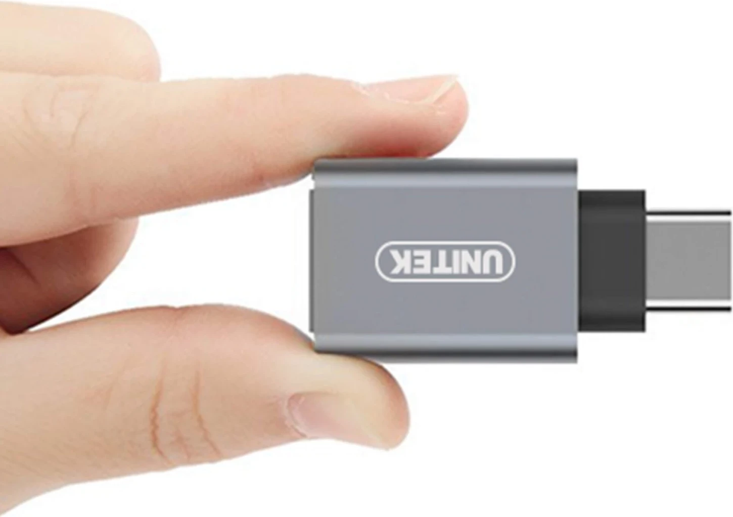 Përshtatës USB-C 3.0, Unitek, hiri