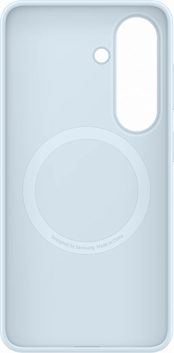 Mbështjellës Samsung Silicone Magnet Case për Samsung Galaxy S26, kompatibil me MagSafe, blu, në kuti