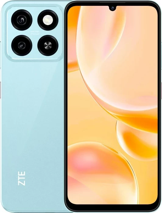 Celular ZTE Blade A55, 6.75", 4/128 GB, Android 14, Water Blue