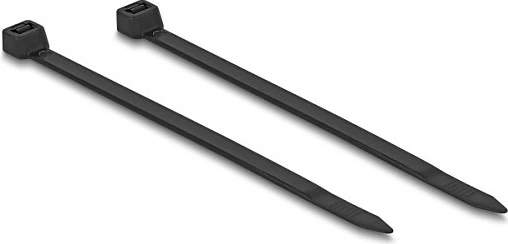 Konektor RJ45 DeLOCK clamp lock 2-pin +/- pa vegla, 125 V, 1.5 A, mashkull i drejtë, zi/inoks
