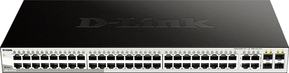 Switch D-Link DGS-1210-52/E, 52 porta, Layer2, Gigabit, rack 1U
