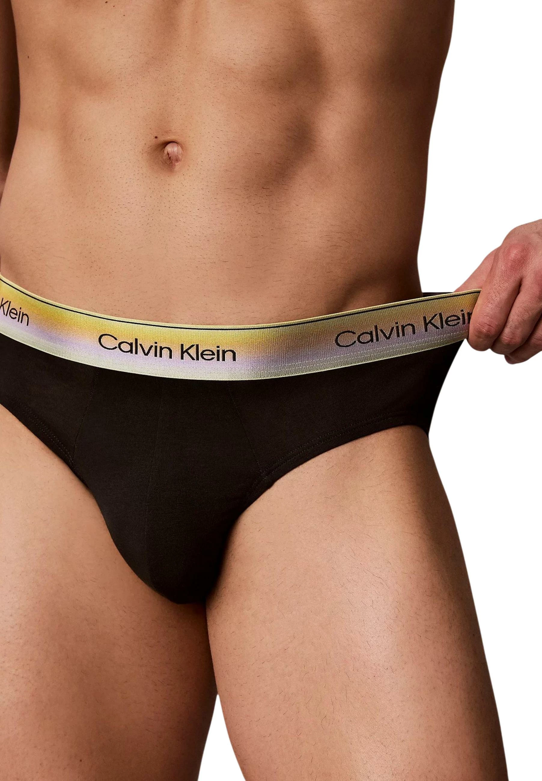 Të brendshme për meshkuj Calvin Klein Underwear Hip Brief LV00NB4589, të zeza [Madhësia: XS]