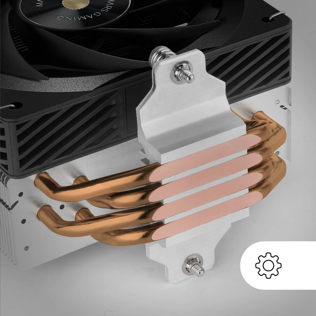Kasë ftohëse procesori TACENS MARS MCPU-X4, 12 cm, 230W, e zezë