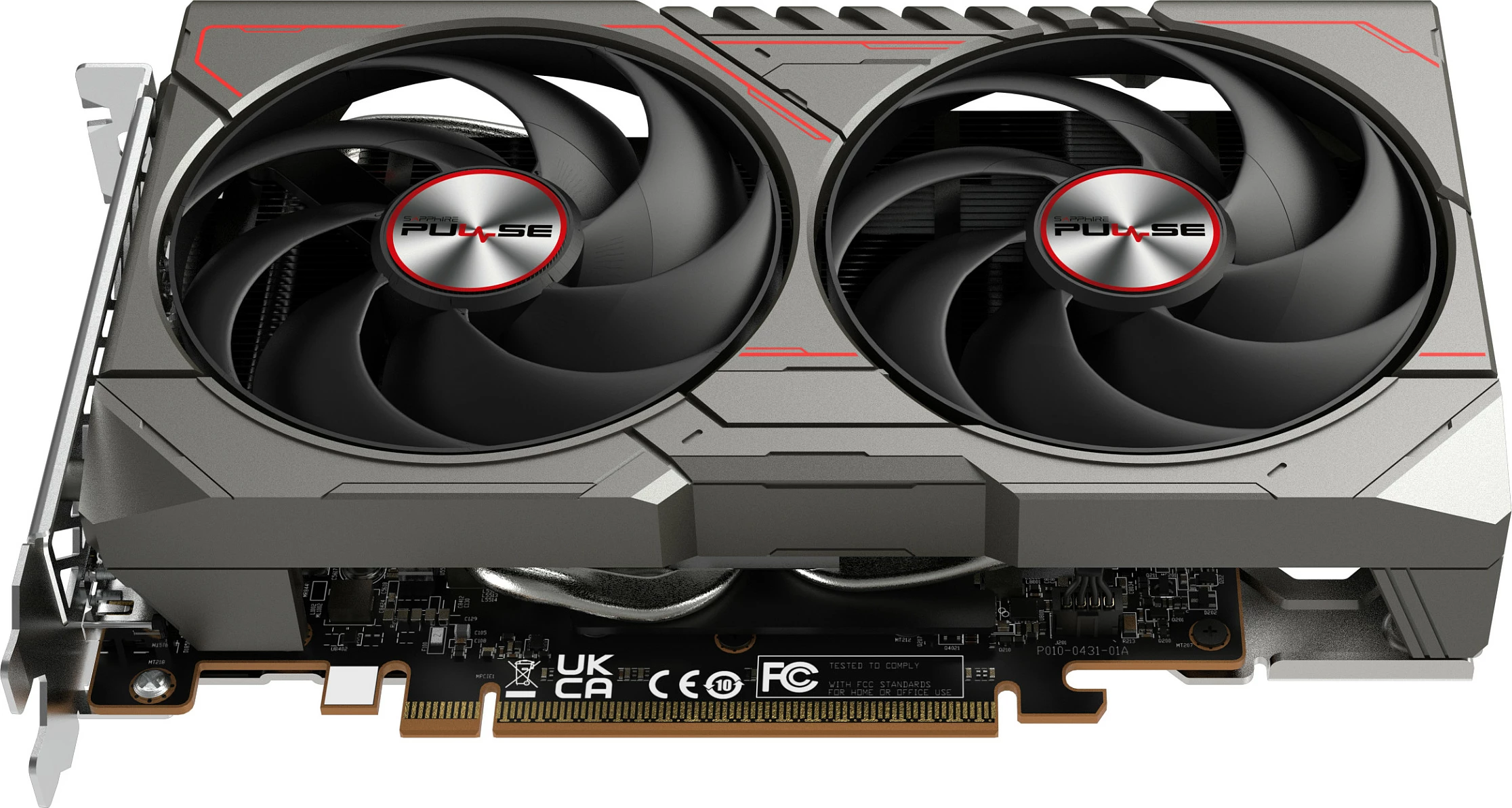 Kartelë grafike Sapphire Pulse Radeon RX 9060 XT 8GB GDDR6, PCIe 5.0, Gri/Bardhë