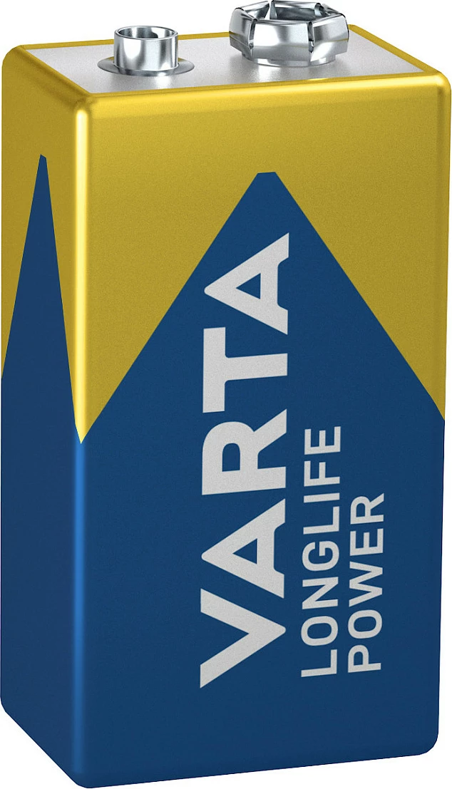 Bateri VARTA Longlife Power 9V alkaline, 1 copë, blu/ari