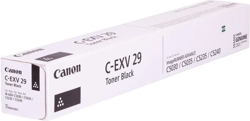 Toner Canon C-EXV 29 origjinal rendiment deri 24,000 faqe model 2790B002 e zezë