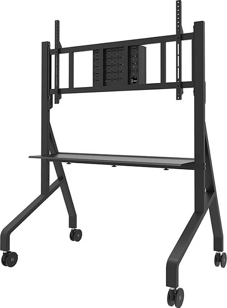 Karrocë mobile për TV/ekran Newstar Neomounts FL50-575BL1 MOVE Go XL, për 65"+, 125 kg, e zezë