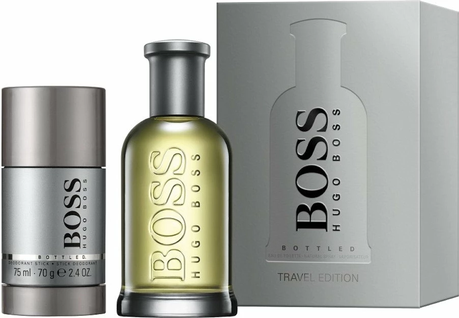 Eau de Toilette për meshkuj Hugo Boss Bottled, 100ml + Deodorant Stick, 75ml