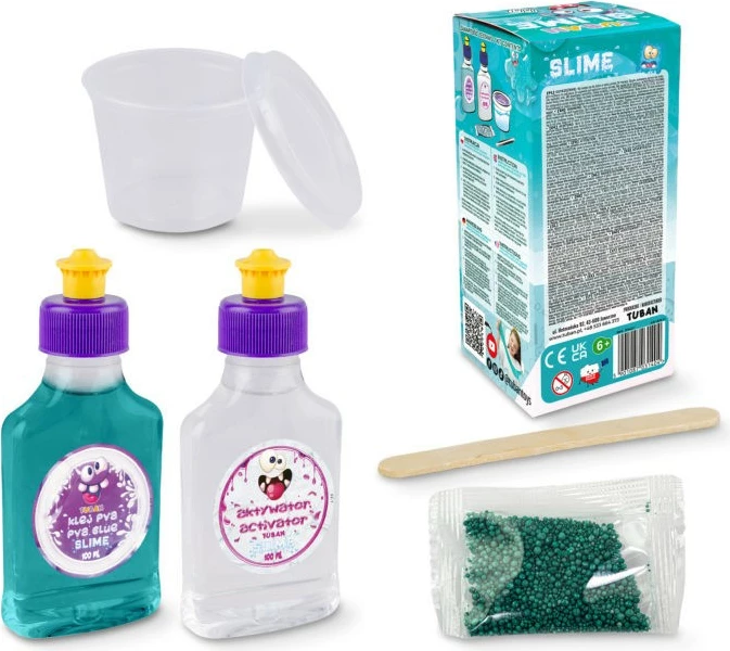 Set slime TUBAN TU3140, aromë shalqiri, turkuaz