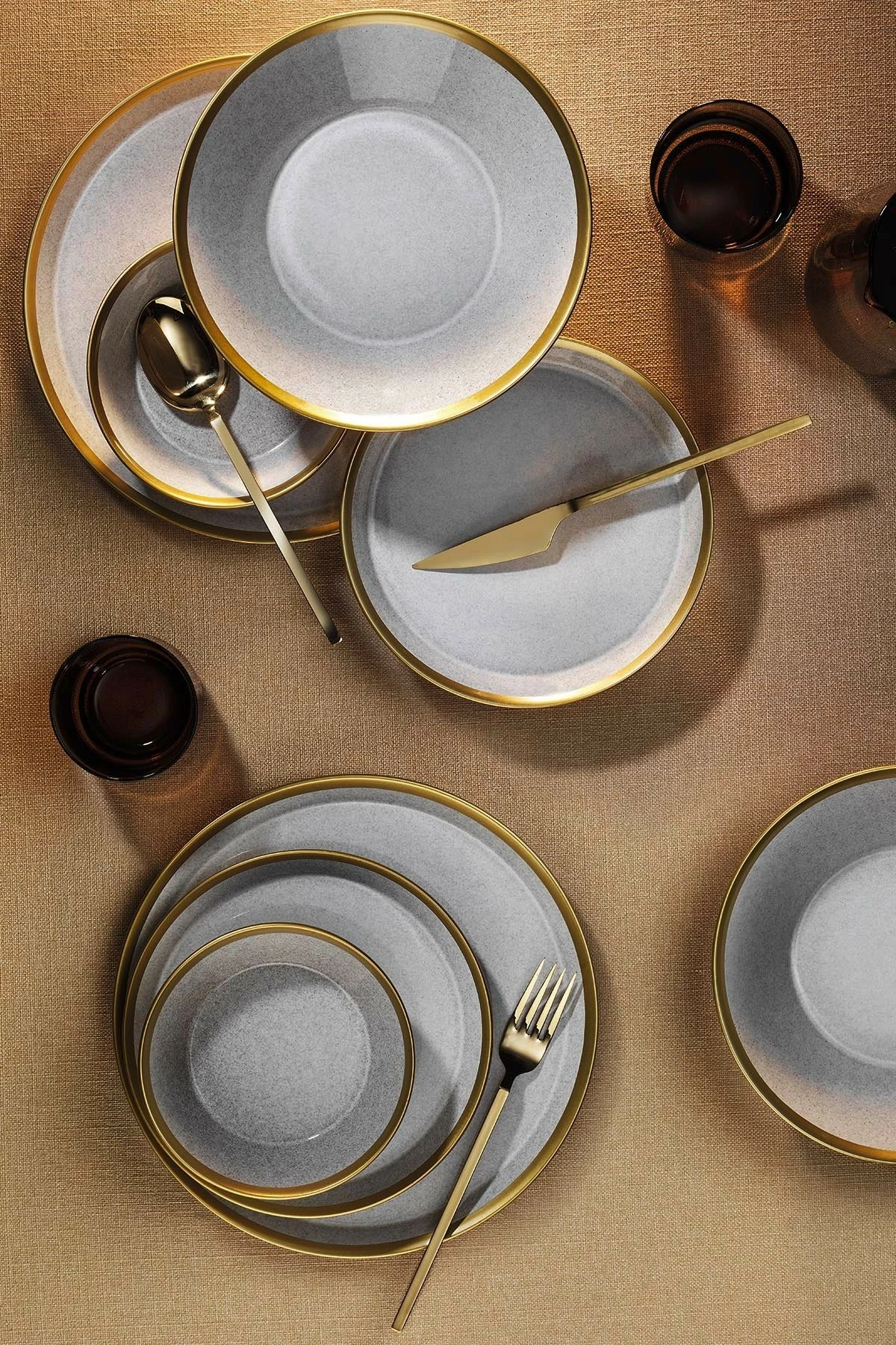 Set enësh për drekë (16 copë), Hermia, FRZ16YS856A14520