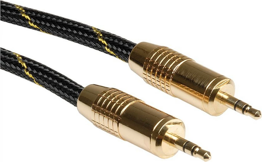 Kabl audio ROLINE 3.5mm, 5m, gold-plated, i zi