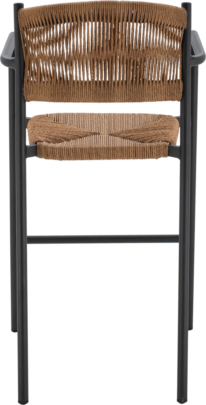 Karrige për bar, alumin, litar bezhë, FH5785.02, 55.5x58x107 cm