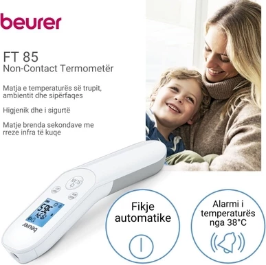 Termometër BEURER FT 85 Non-Contact, °C/°F, i bardhë
