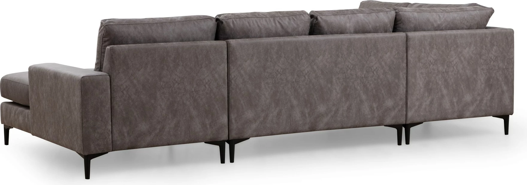 Kënd-sofë Porto, ngjyrë antracit, Atelier del Sofa, EOT-C-02-CHL, 4 pjesë