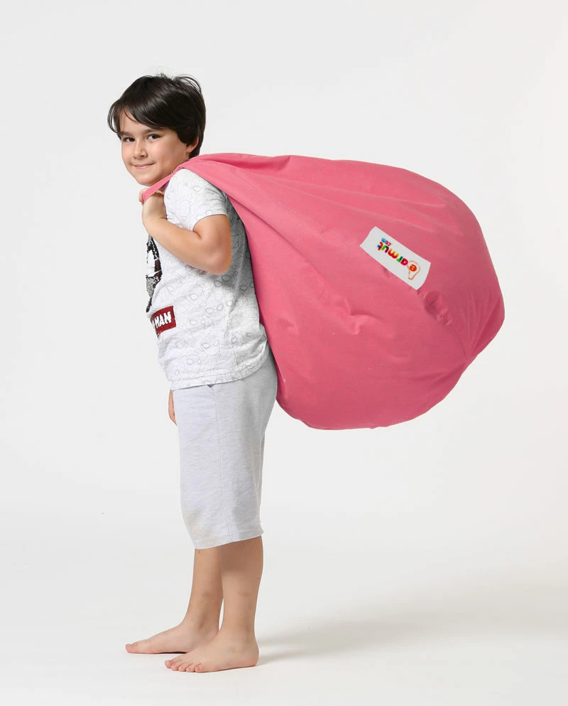 Qese ulëse për fëmijë, ngjyrë rozë, Garden Bean Bag Atelier del Sofa, Premium Kids