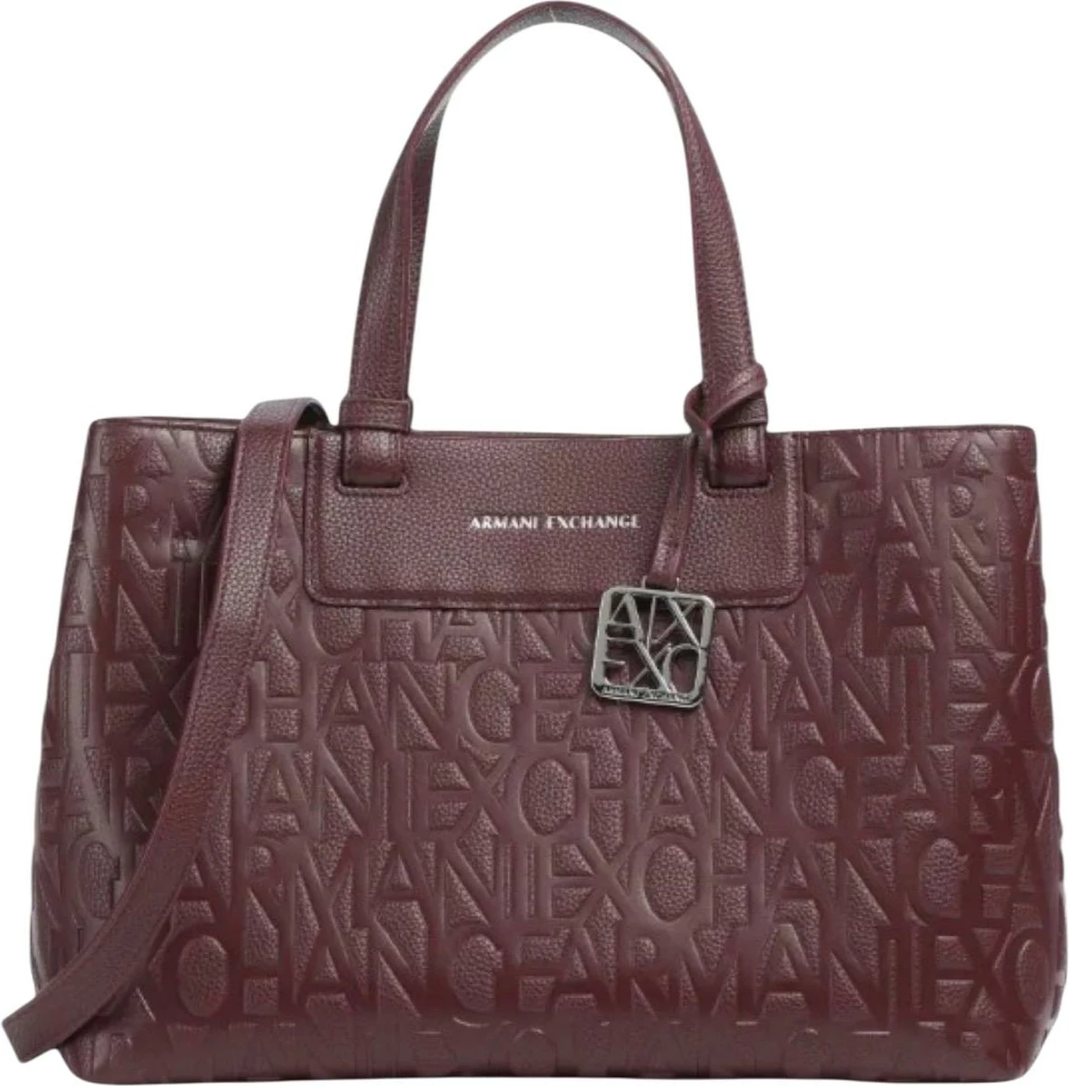 Çantë shopper për femra Armani Exchange XW001222 AF15774, kafe e errët