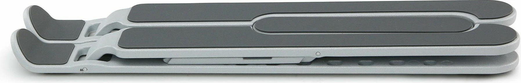 Mbajtëse portabile laptopi Dicota, 7 pozicione, alumini/silikon, e zezë/argjendtë