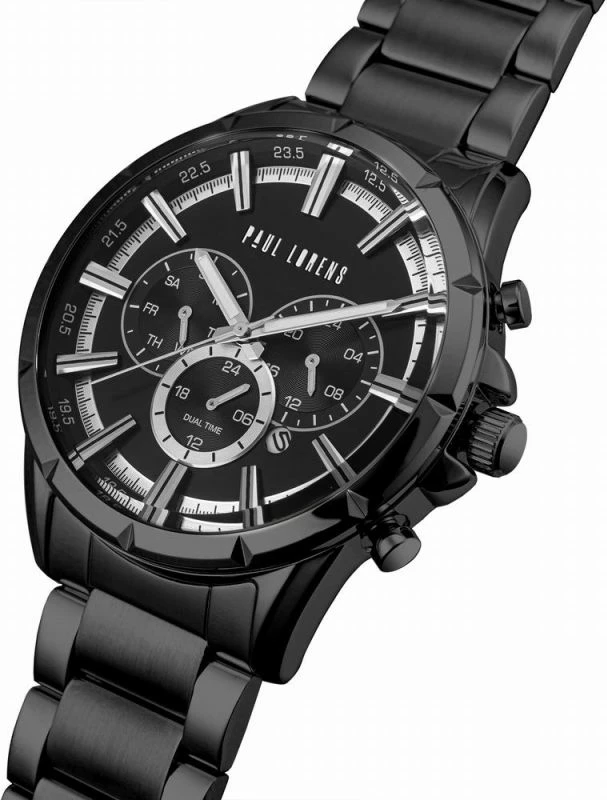 Orë dore për meshkuj Paul Lorens, e zezë