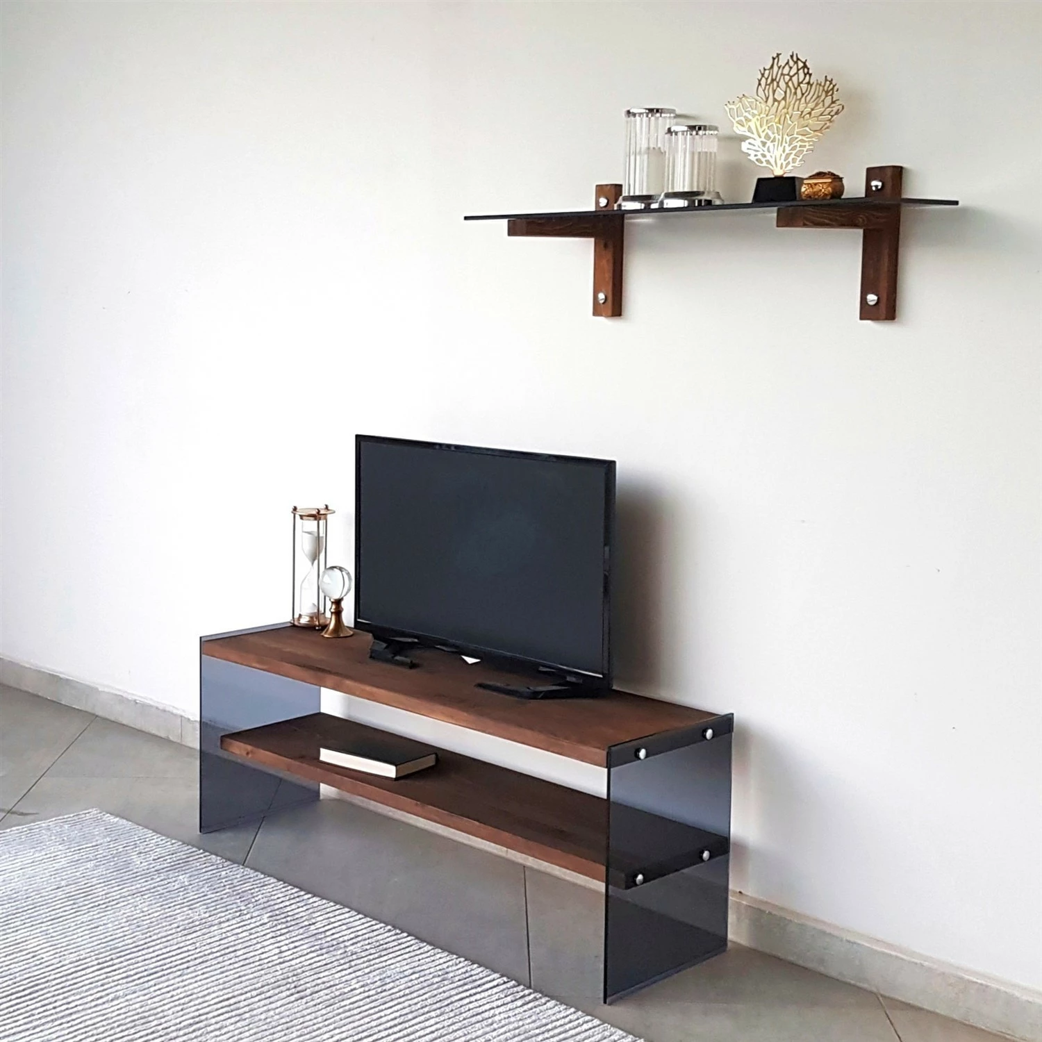 Njësi TV Skye Decor, ngjyrë arre, TV101