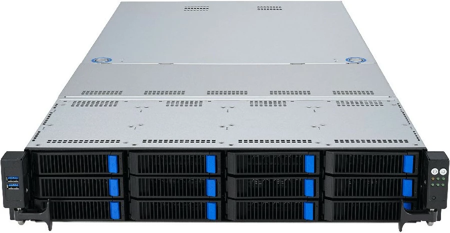 Server bluechip SERVERline R42319a, AMD EPYC, 32GB RAM, 2x480GB SSD, Rack 2U, gri
