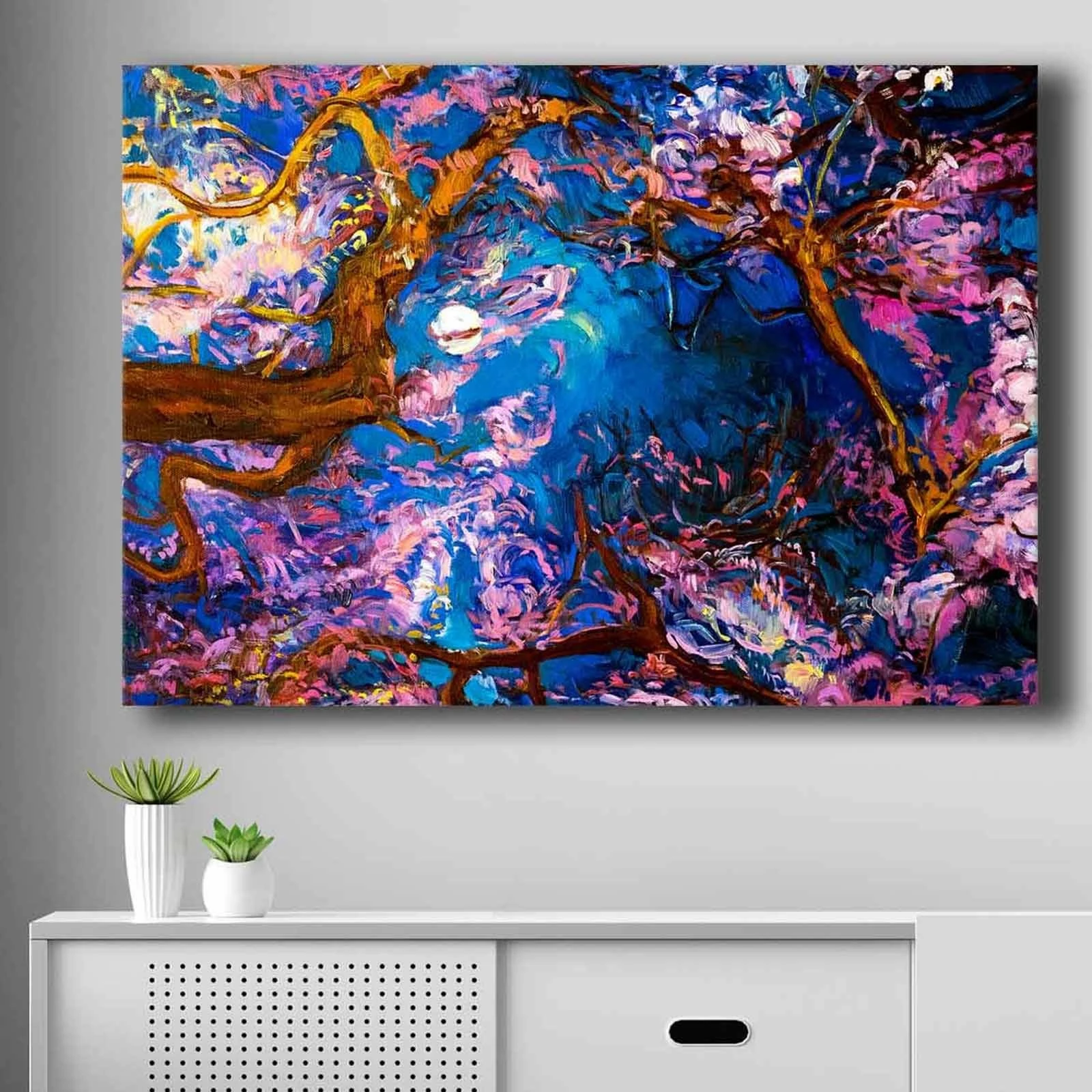 Pikturë dekorative në kanavacë, shumëngjyrëshe, Wallity, 70x100cm