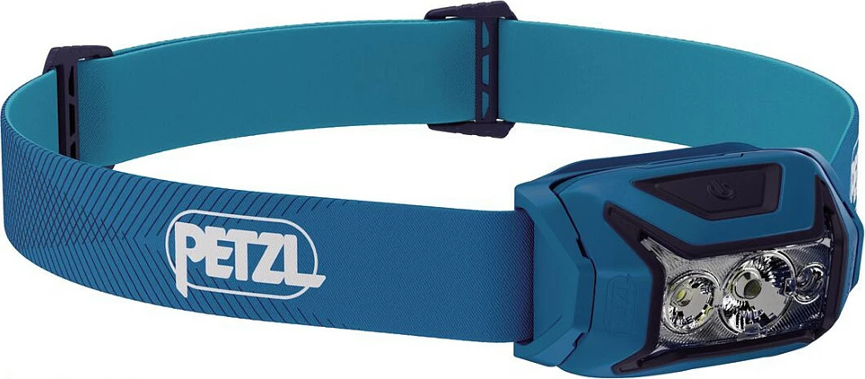 Lampe koke Petzl ACTIK, 450 lm, 3xAAA, IPX4, blu