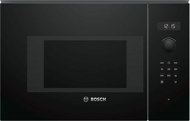 Furrë me mikrovalë e integrueshme Bosch BFL524MB0 20 L 800 W, e zezë
