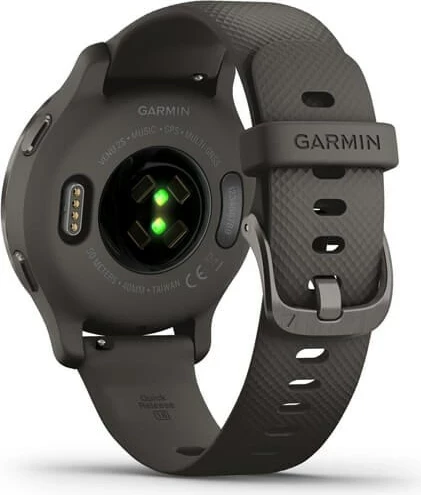 Smartwatch Garmin Venu 2S, 40 mm, AMOLED, GPS, Grafit/zi