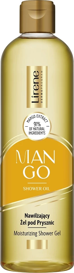 Xhel dushi për femra Lirene Mango Moisturizing 400ml